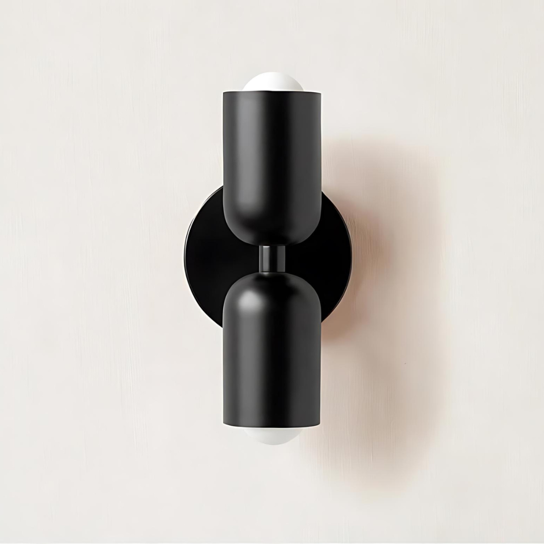 Creamy Glow Wall Lamp | Modern Dual-Light Wall Fixture