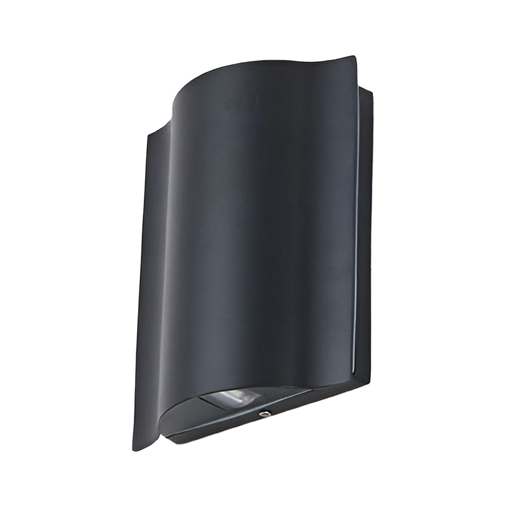 Arc Series | Outdoor Wall Light with Up and Down Lighting | Black Exterior Wall Lantern for Modern Homes 7