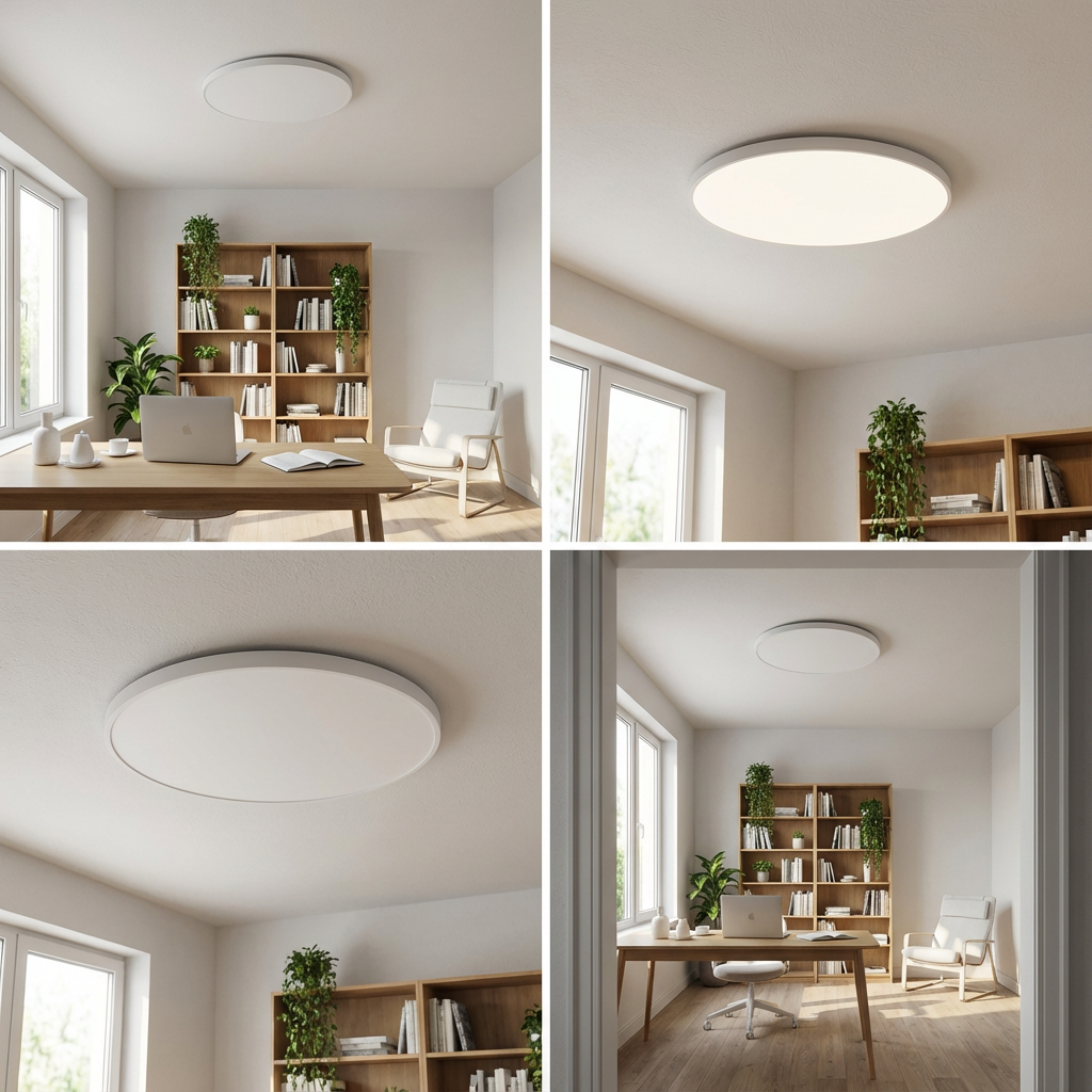 AureoGlow | Elegant Ultra-Thin LED Flush Mount Ceiling Light 3