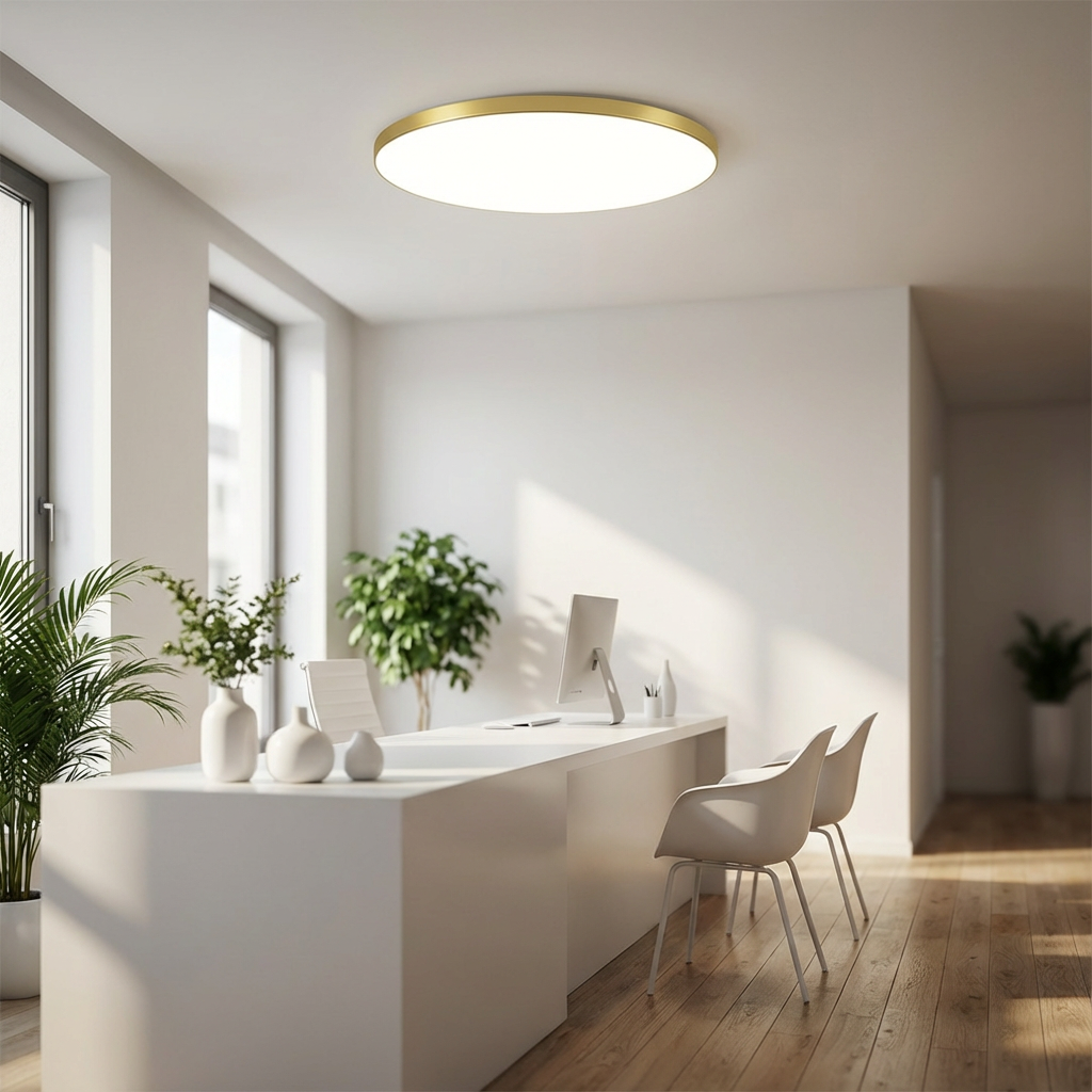 AureoGlow | Elegant Ultra-Thin LED Flush Mount Ceiling Light 7