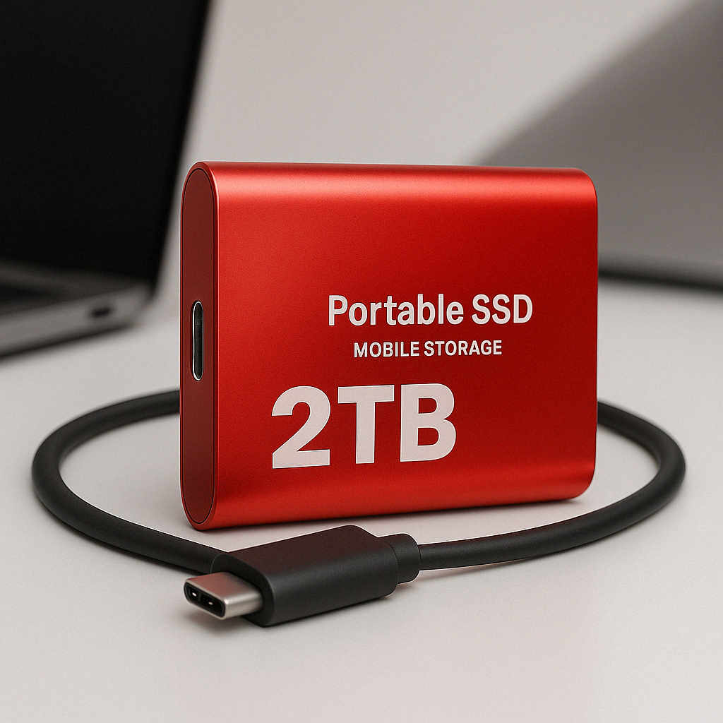 Compact Series | 2TB Portable SSD External Hard Drive with Fast Transfer Speed | Lightweight Design for Easy Storage 7