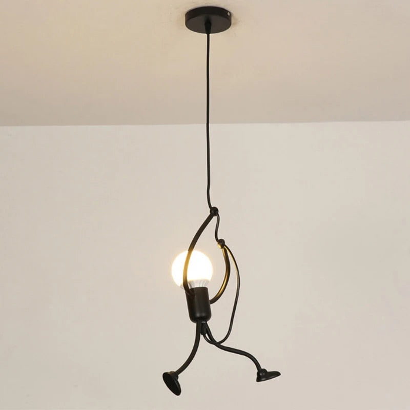 Dollight | Charming Playful Doll-Shaped Pendant Lighting for Kids 0