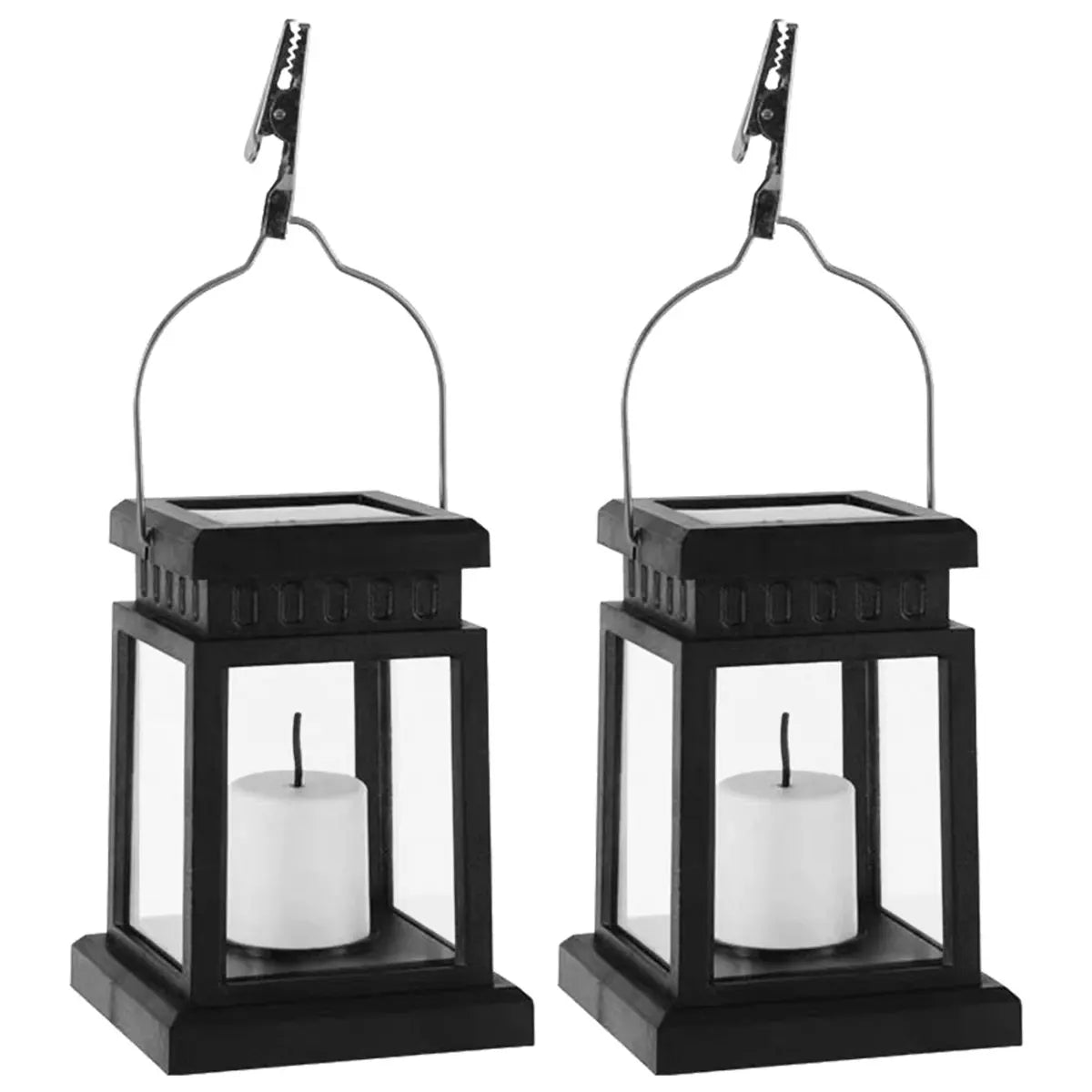 Elegant Solar Lanterns | Outdoor Solar Lamp with Vintage Design | Eco-Friendly Lighting for Cozy Ambiance 5