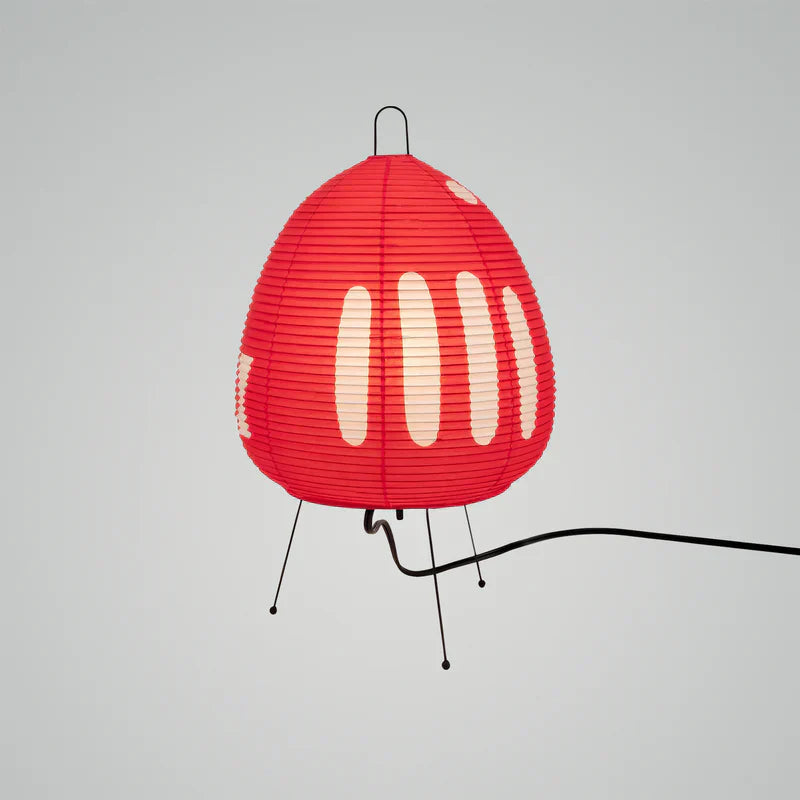 Japanese Paper Table Lamp | Retro Rice Paper Lighting