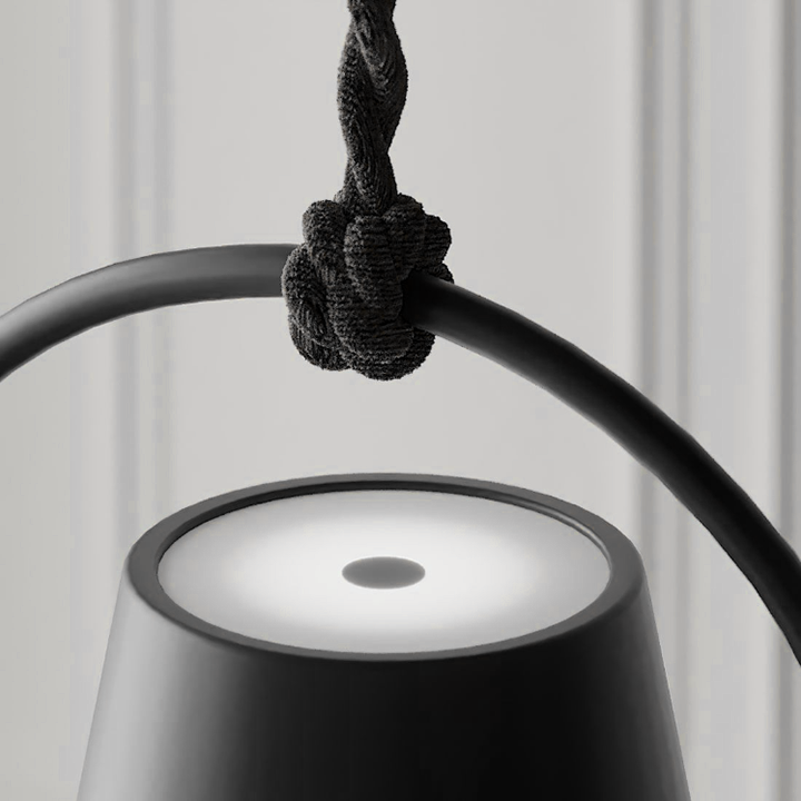 Luminara | Elegant Modern Black Pendant Light for Kitchen Illumination 6