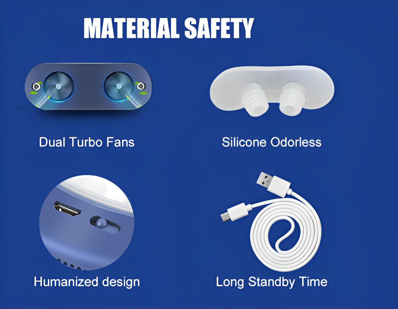 Micro CPAP Device | Portable Anti-Snoring Solution with Comfortable Fit | Whisper-Quiet Sleep Aid for Travel 5
