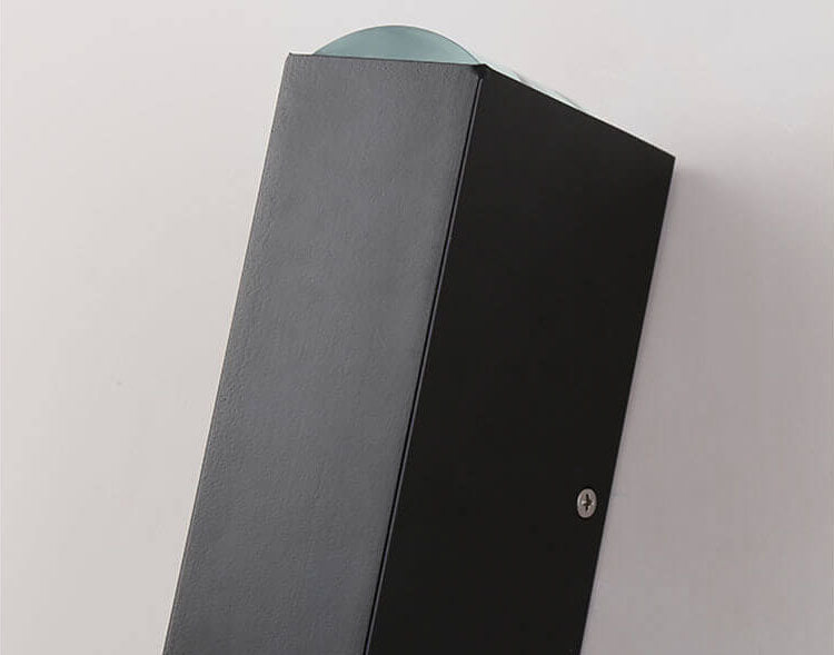 Modern Collection | Black Outdoor Wall Light with Waterproof Design | Energy-Efficient LED Fixture for Stylish Illumination 6
