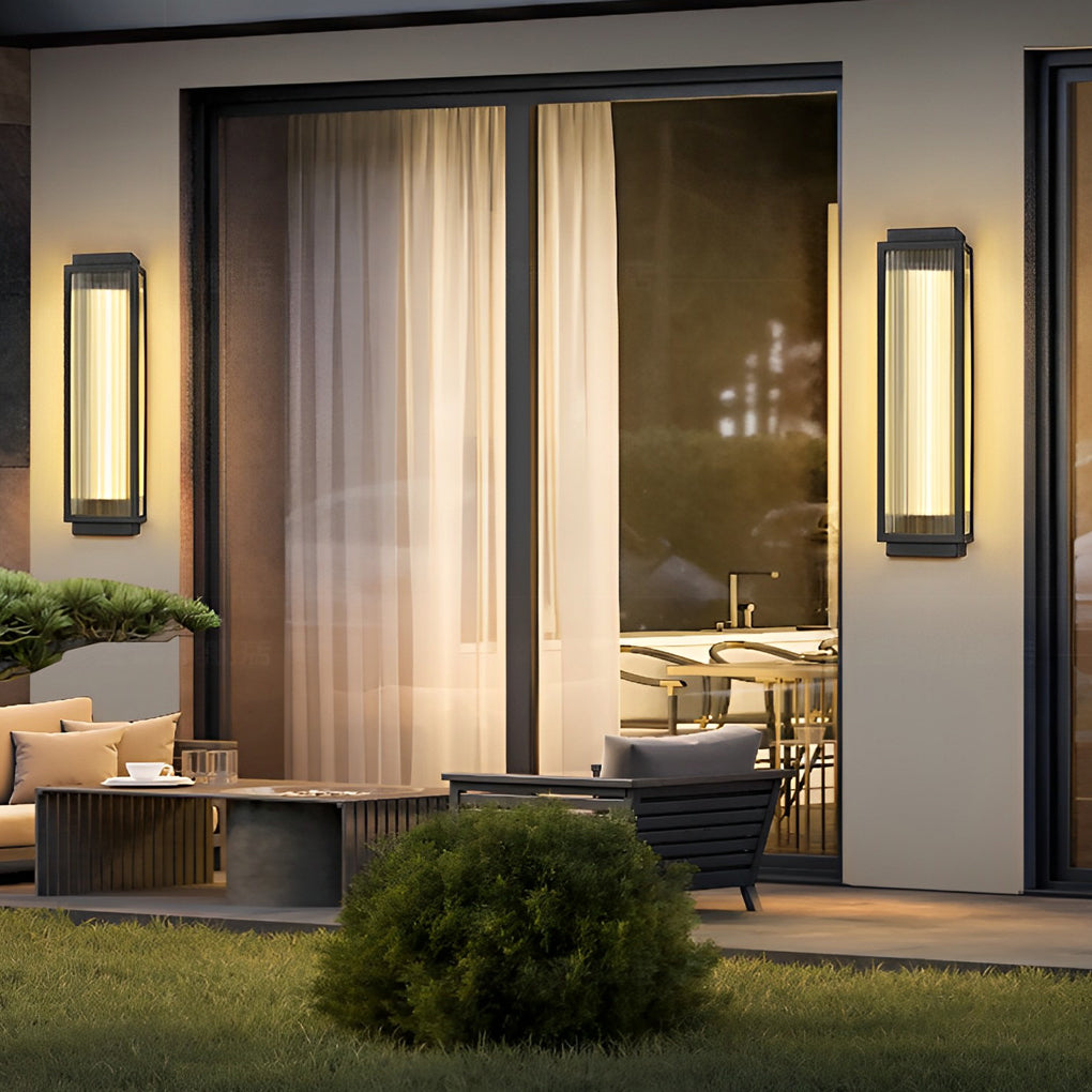 Modern LED Outdoor Wall Light with Waterproof Design | Durable Stainless Steel Fixture for Stylish Illumination 0