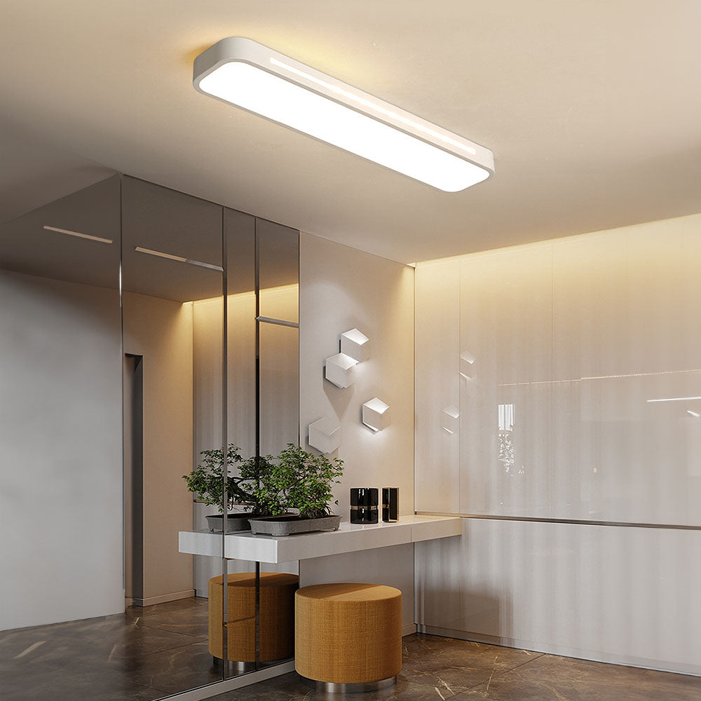 Nordic Minimalist | LED Flush Mount Ceiling Light Fixture with Energy Efficiency | Stylish Illumination for Modern Interiors 11