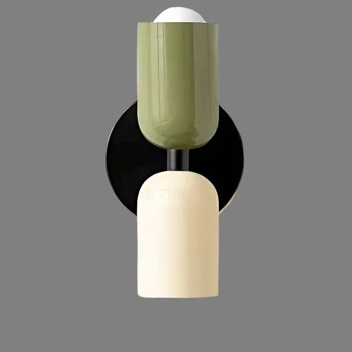 Creamy Glow Wall Lamp | Modern Dual-Light Wall Fixture