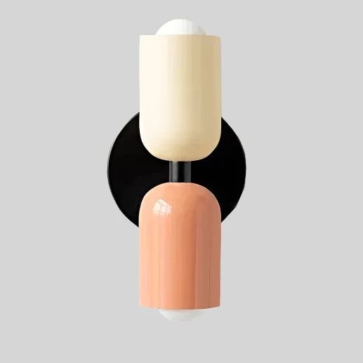 Creamy Glow Wall Lamp | Modern Dual-Light Wall Fixture