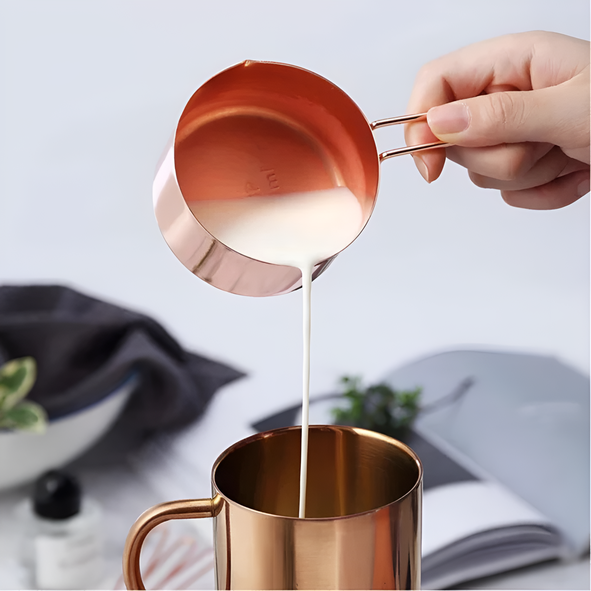 Stainless Steel Measuring Cup | 4Pcs Set 7
