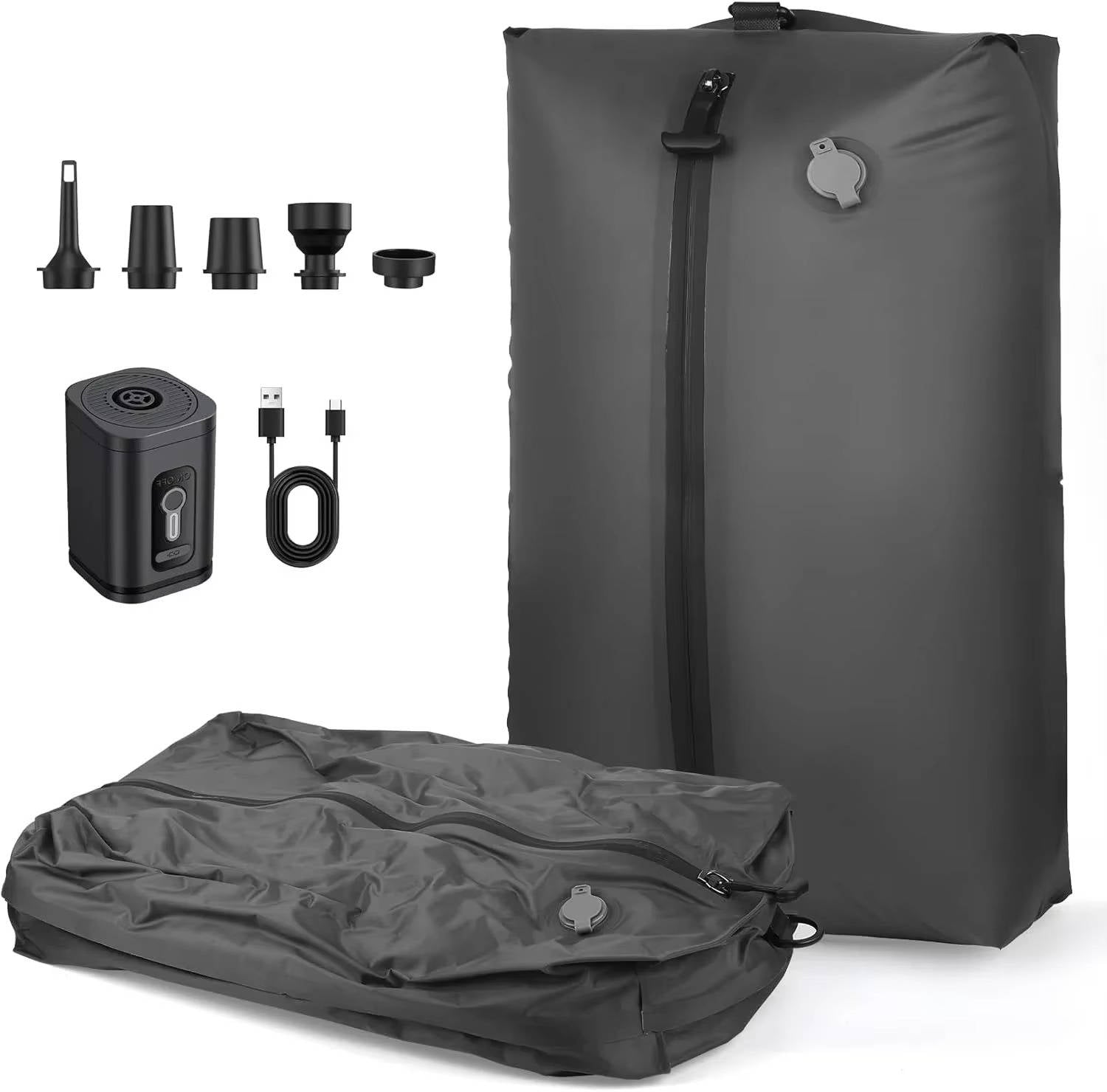 Travel Vacuum Pump And Two Bags - Professional Kitchen | Home Cooking | Food Prep