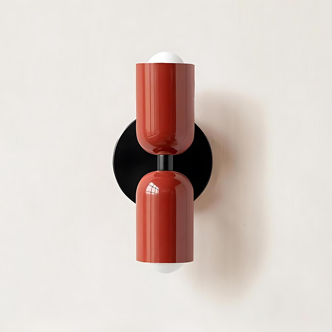 Creamy Glow Wall Lamp | Modern Dual-Light Wall Fixture