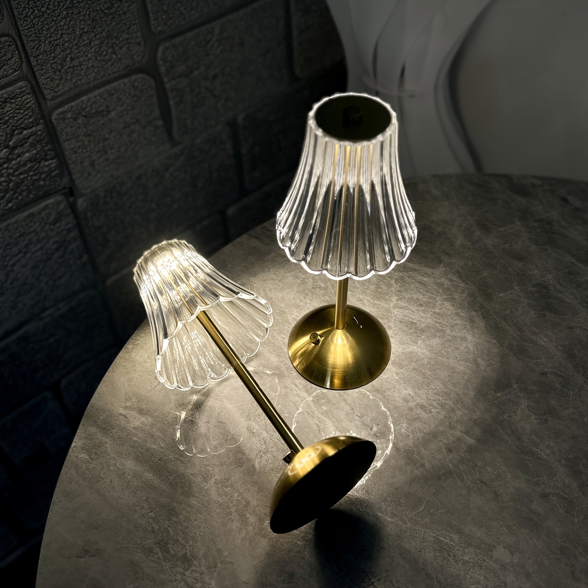 Dimmable LED Table Lamp | USB Rechargeable Touch Sensor Light