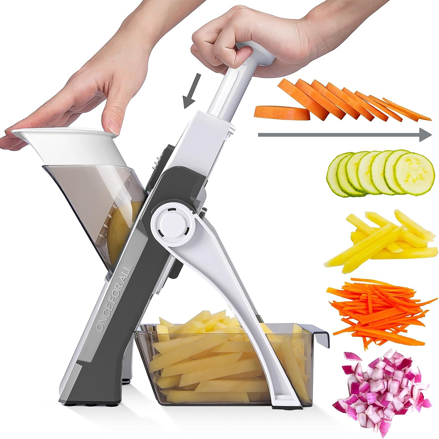 Mandoline Slicer - Cooking Gadget | Chef Quality | Food Prep