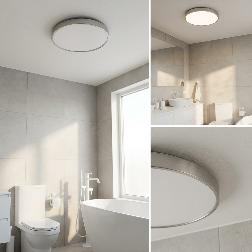 AureoGlow | Elegant Ultra-Thin LED Flush Mount Ceiling Light 2