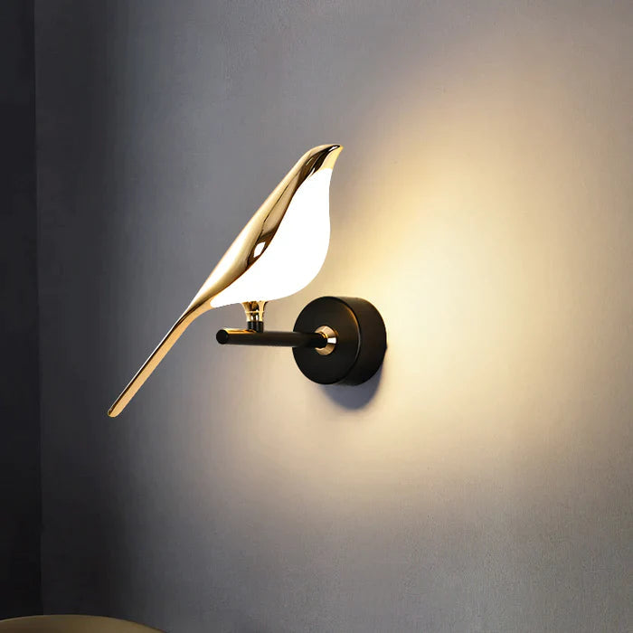 AvianGlow | Chic Modern Bird-Inspired Wall Sconce Lighting Fixture 1