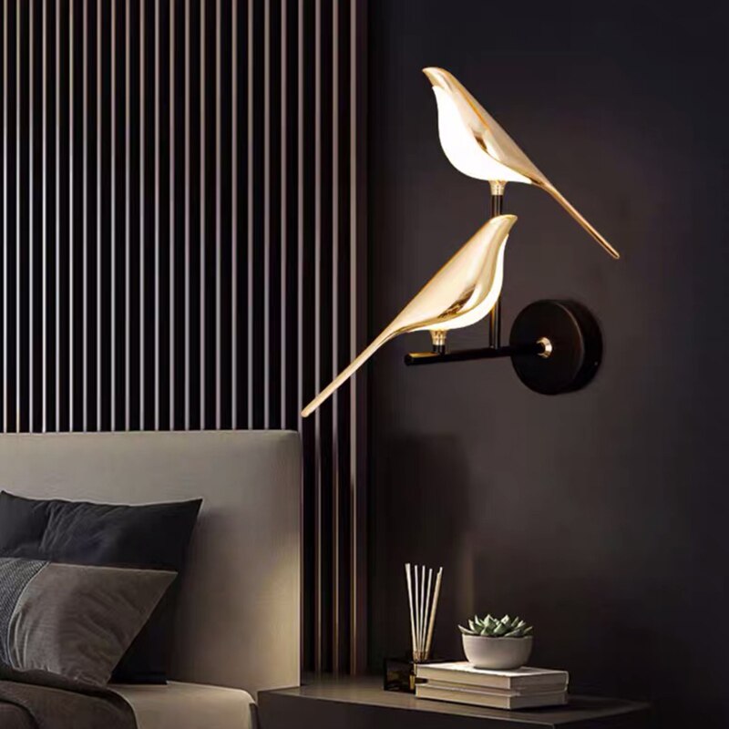 AvianGlow | Chic Modern Bird-Inspired Wall Sconce Lighting Fixture 4