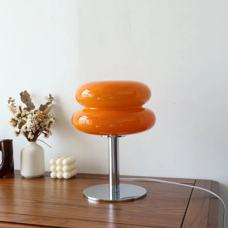 BauhausGlow | Elegant Modern Cordless Table Lamp with Dimming Options 0