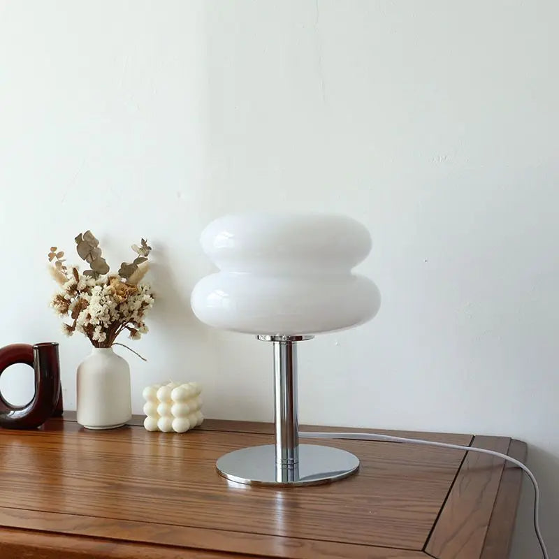 BauhausGlow | Elegant Modern Cordless Table Lamp with Dimming Options 4