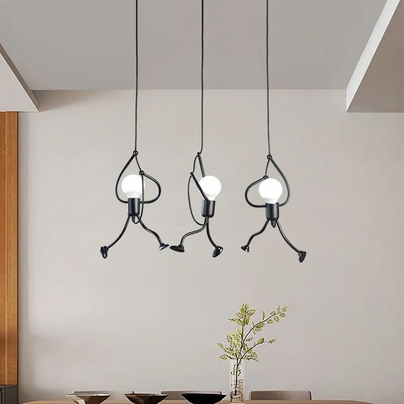 Dollight | Charming Playful Doll-Shaped Pendant Lighting for Kids 4