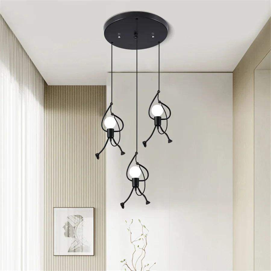 Dollight | Charming Playful Doll-Shaped Pendant Lighting for Kids 7
