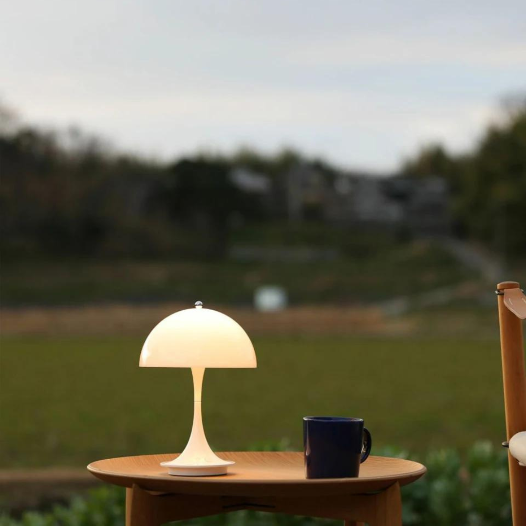 Table Lamp | Rechargeable Dome-Shade Desk Light