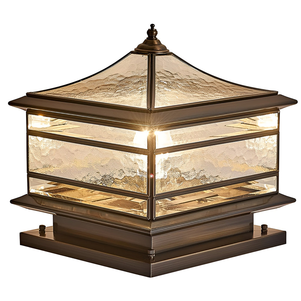 Elegant Outdoor LED Lights | Solar Garden Post Light with Dual Power Options | Stylish Illumination for Gates and Patios 5