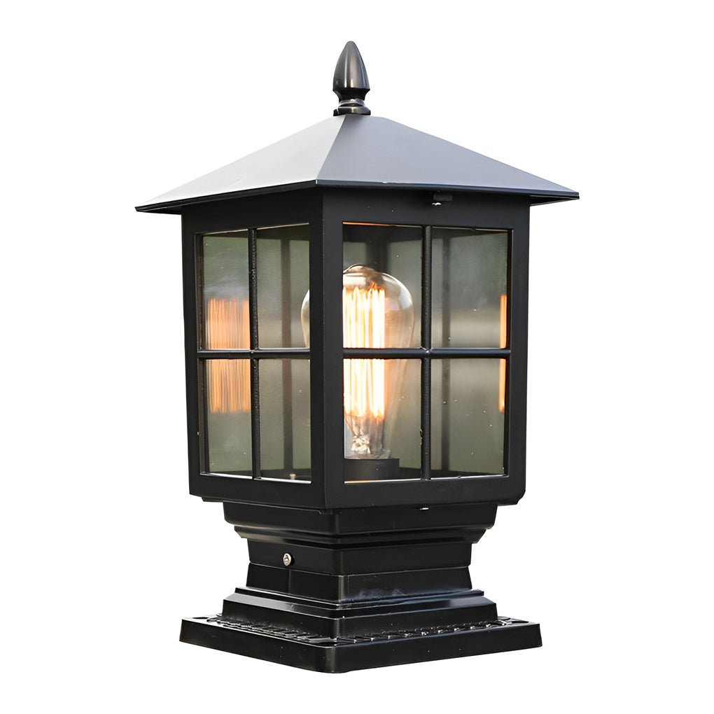 Elegant Solar Outdoor Post Light | Durable Aluminium Alloy with Dual Power Options for Stylish Illumination 8