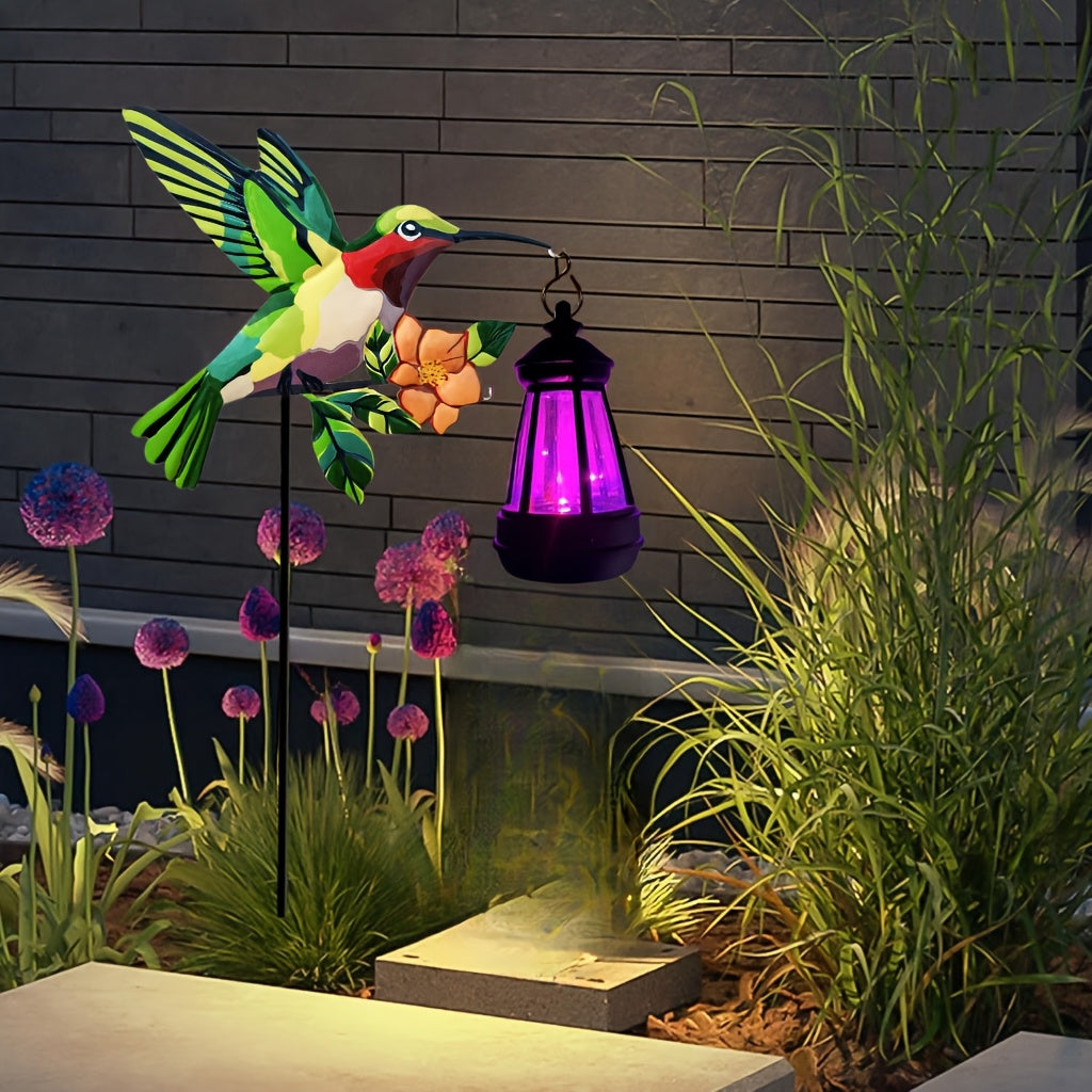 Festive Solar Garden Lights | Santa Lantern Design with Weather Resistance | Outdoor Lights for Seasonal Ambiance 7