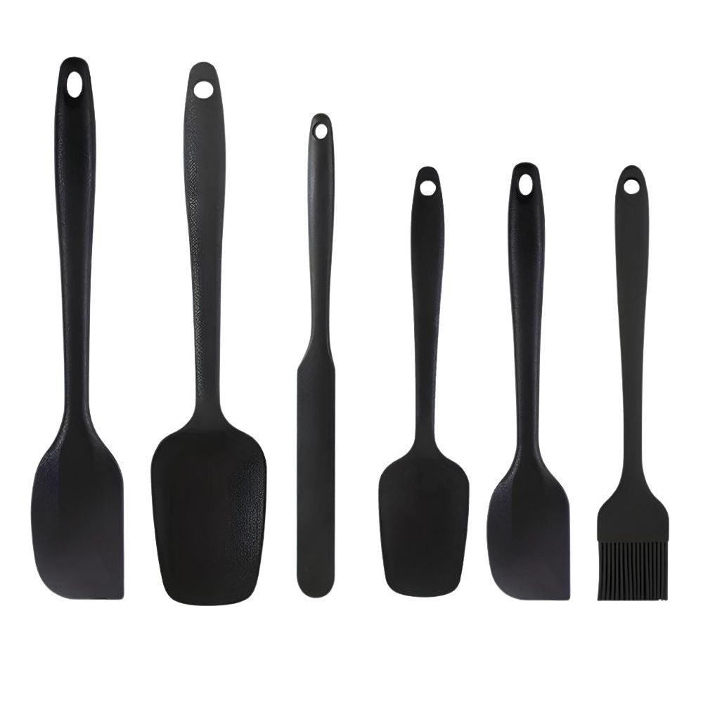 Flexible Silicone Spatula Set | 6 Pcs Set 0
