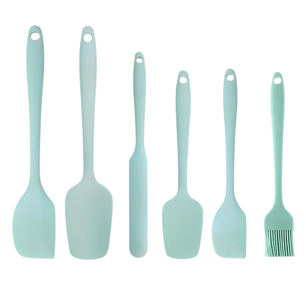 Flexible Silicone Spatula Set | 6 Pcs Set 1