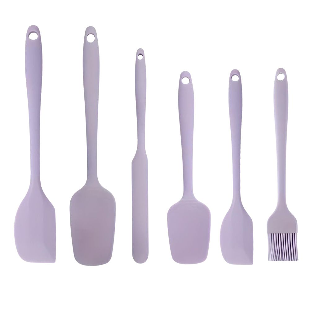 Flexible Silicone Spatula Set | 6 Pcs Set 10