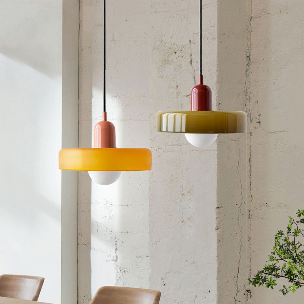 Luminara | Artistic Colorful Glass Pendant Lighting for Modern Spaces 1