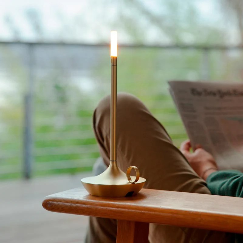 Luminara | Elegant Slim Rechargeable LED Candle Light Fixture 6