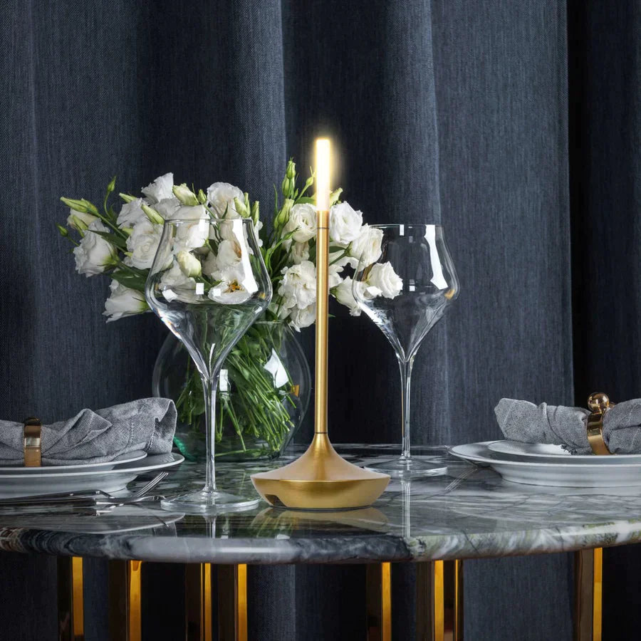 Luminara | Elegant Slim Rechargeable LED Candle Light Fixture 8