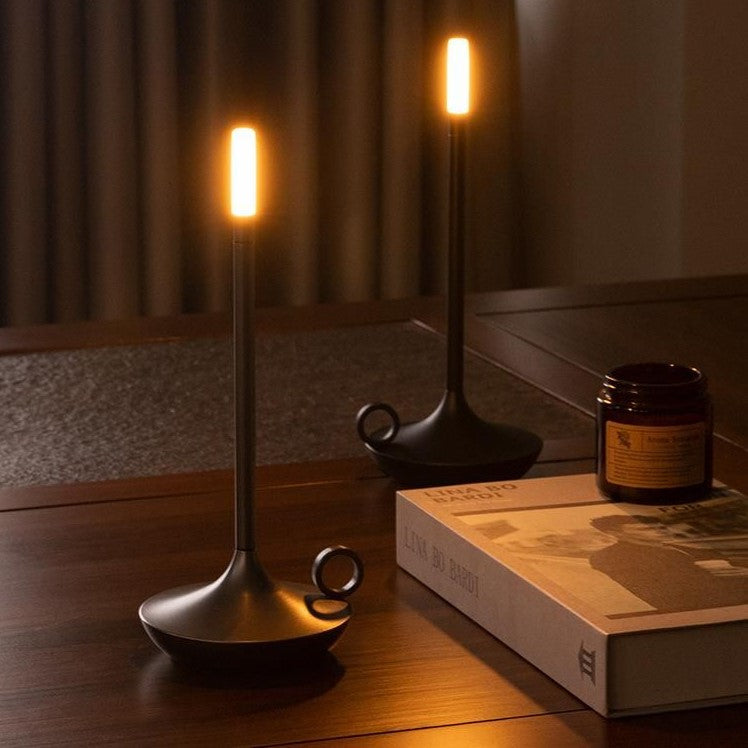 Luminara | Elegant Slim Rechargeable LED Candle Light Fixture 9