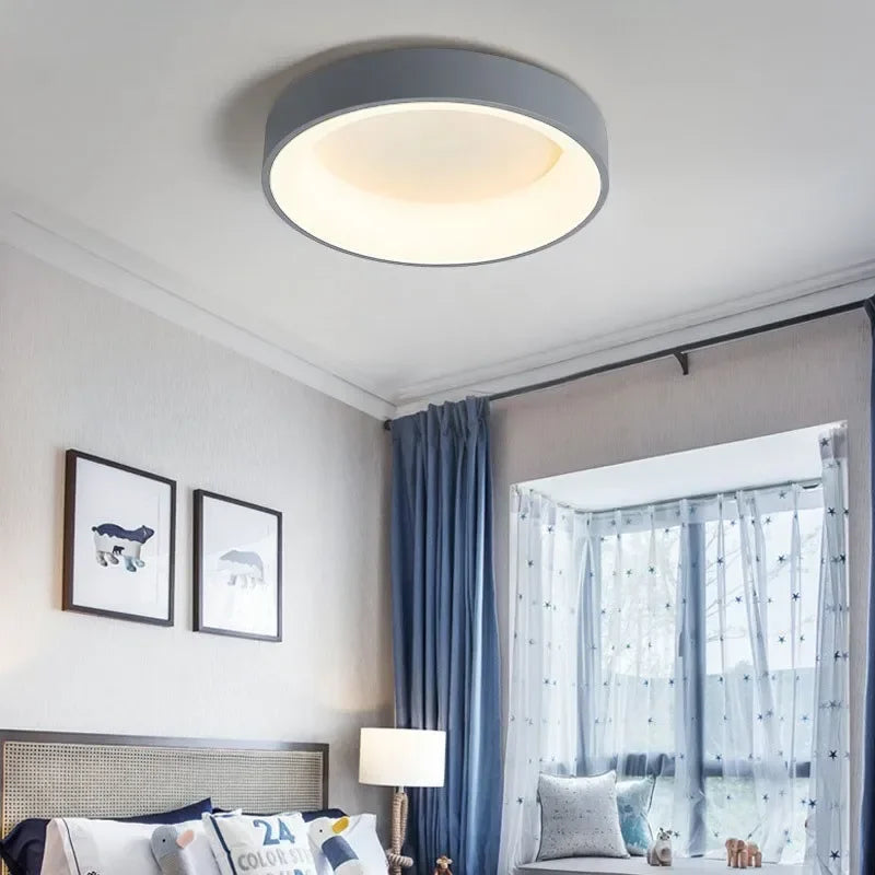 Lunaris | Stylish Minimalist Nordic Flush Mount LED Ceiling Light 2