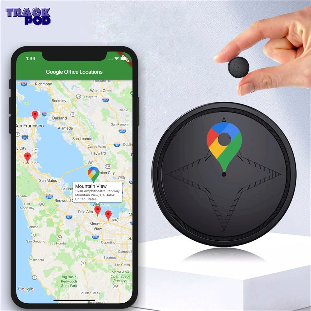 Magnetic GPS Tracker | Real-Time Vehicle Tracking Device with Geofencing Alerts | Compact & Discreet for Enhanced Security 4