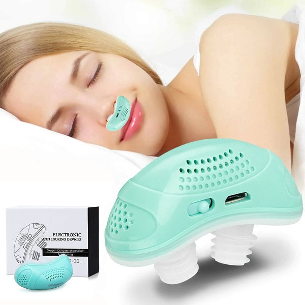 Micro CPAP Device | Portable Anti-Snoring Solution with Comfortable Fit | Whisper-Quiet Sleep Aid for Travel 0