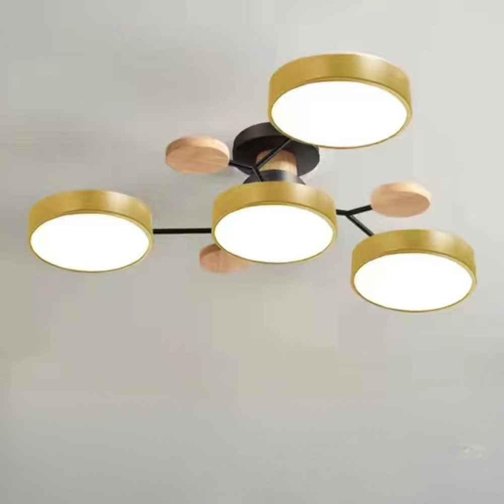 Modern Chandelier Light | Adjustable Brightness Flush Mount for Elegant Home Illumination 10