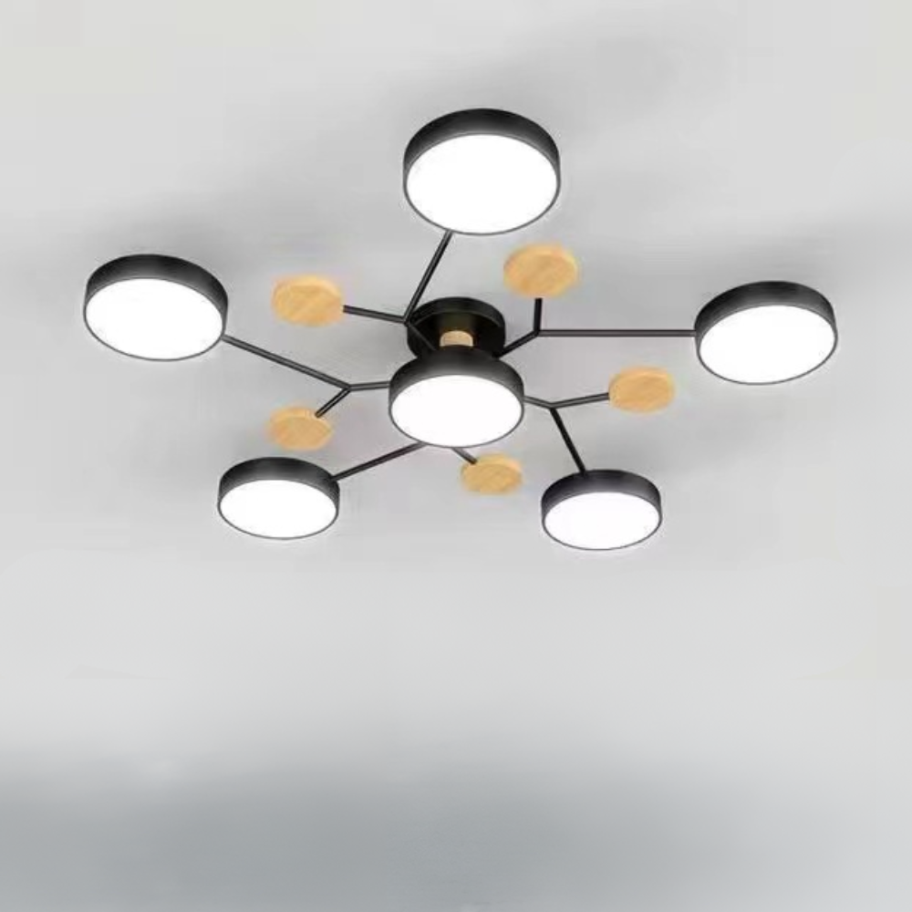 Modern Chandelier Light | Adjustable Brightness Flush Mount for Elegant Home Illumination 18