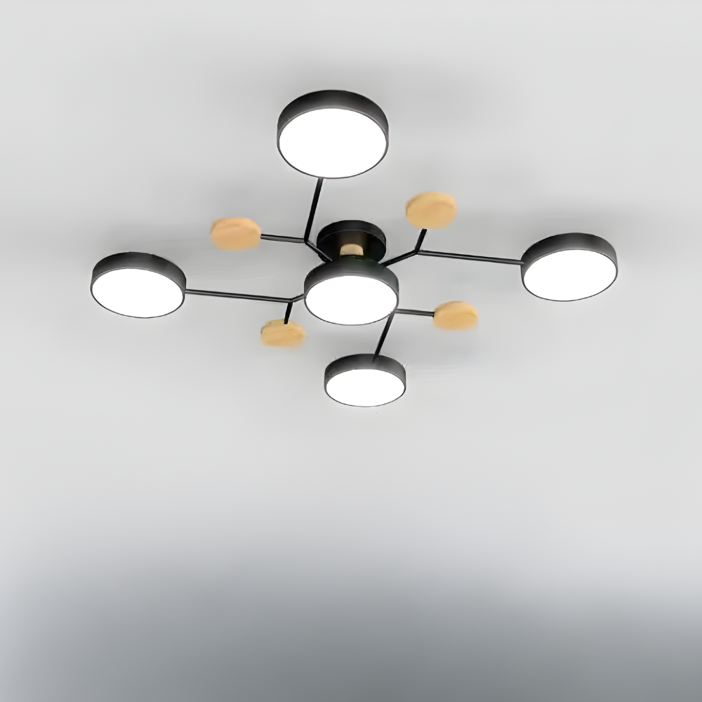 Modern Chandelier Light | Adjustable Brightness Flush Mount for Elegant Home Illumination 21