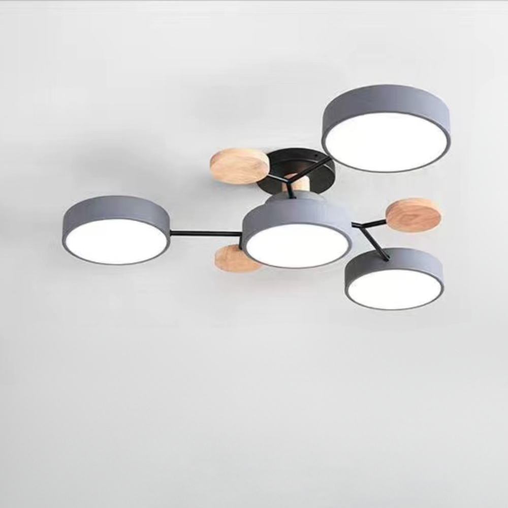 Modern Chandelier Light | Adjustable Brightness Flush Mount for Elegant Home Illumination 3