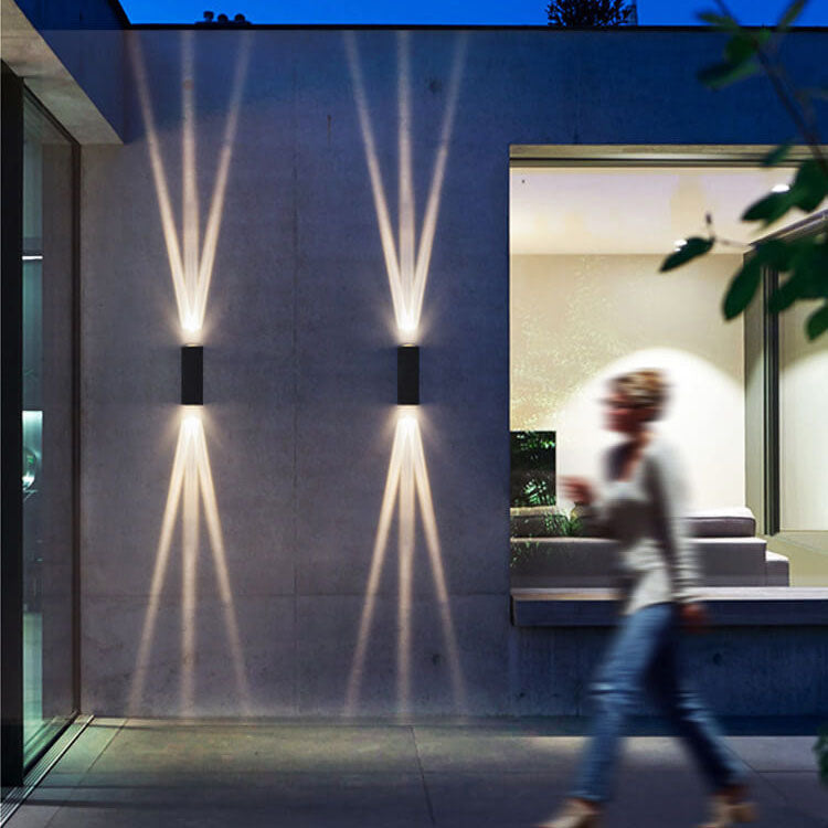 Modern Collection | Black Outdoor Wall Light with Waterproof Design | Energy-Efficient LED Fixture for Stylish Illumination 2