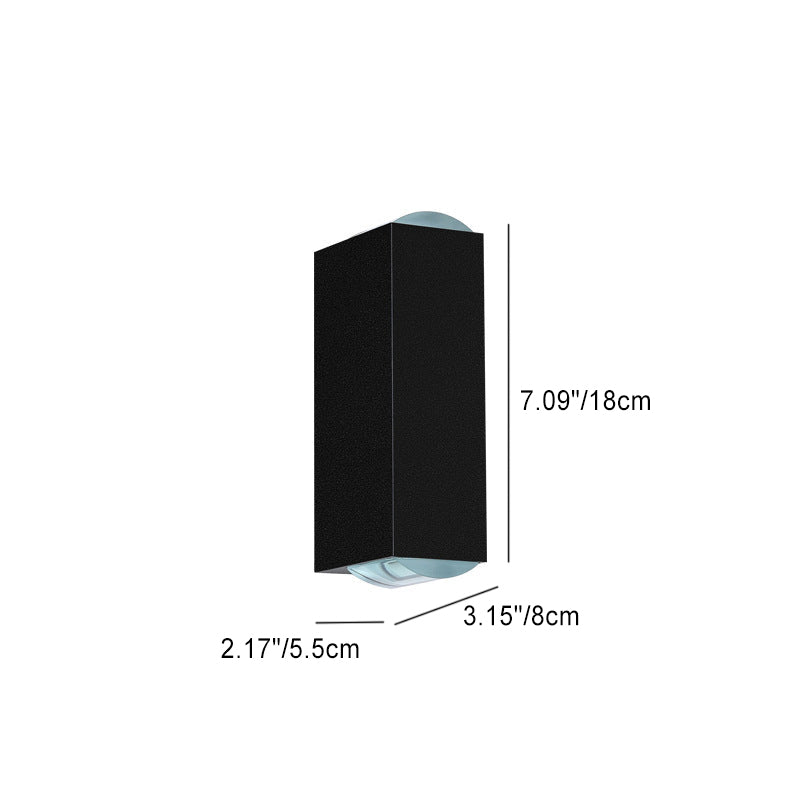 Modern Collection | Black Outdoor Wall Light with Waterproof Design | Energy-Efficient LED Fixture for Stylish Illumination 5