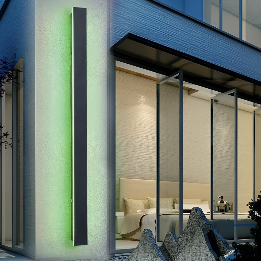 Modern Outdoor Wall Light Sconce with Energy-Efficient LED | Black Design for Enhanced Curb Appeal 10