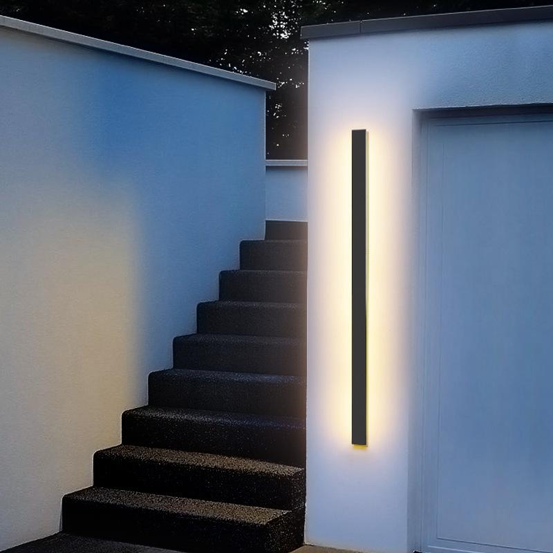 Modern Outdoor Wall Light Sconce with Energy-Efficient LED | Black Design for Enhanced Curb Appeal 4
