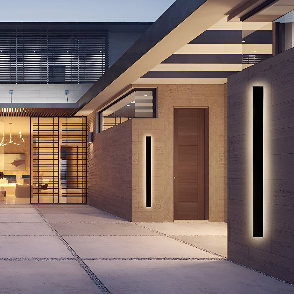 Modern Outdoor Wall Light Sconce with Energy-Efficient LED | Black Design for Enhanced Curb Appeal 5